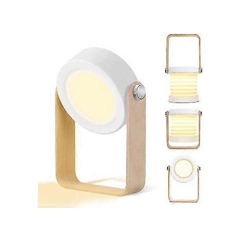 LED-Tischleuchte, USB-wiederaufladbar, Nachtlicht, 15 W, Touch 360°