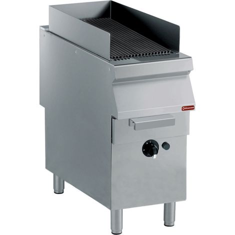 Grill vapeur avec grille fonte- piétement - Diamond (1/2)