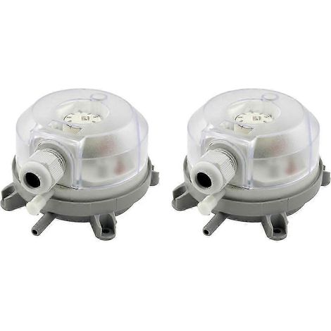Pressostat différentiel pneumatique 2X, micro-pressostat réglable 50-500 Pa (1/5)