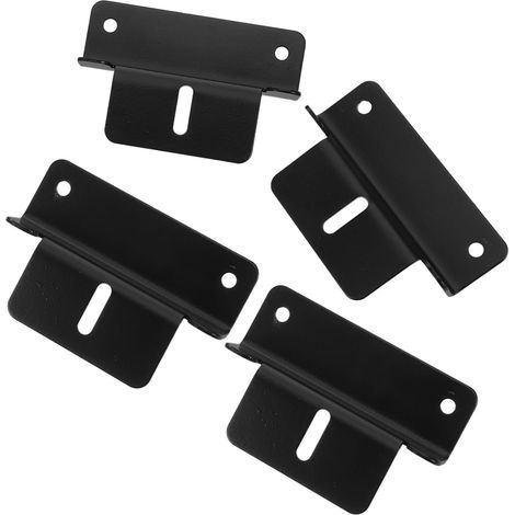 4-Piece Aluminum Solar Mounting Brackets Kit for RV and Boat Solar Panels - Easy and Durable Installation - Suitable for Various Applications (1/4)