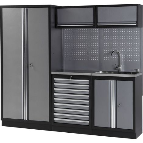 ENSEMBLE MODULAIRE 3 MOD. ROBINET BASE ACIER