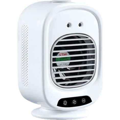 Ventilateur brumisateur USB portable pour extérieur, voyage, bureau et intérieur, brumisation rafraîchissante -KZQ (1/4)
