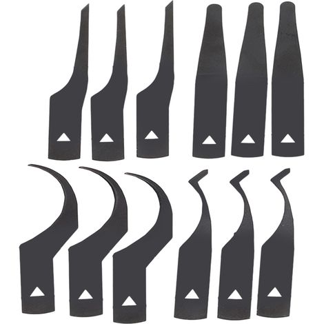 Jeu de lames de réparation BGA, résistant à la corrosion, entretien de puces IC, couteau fin en feuille, précision et durabilité. (1/5)