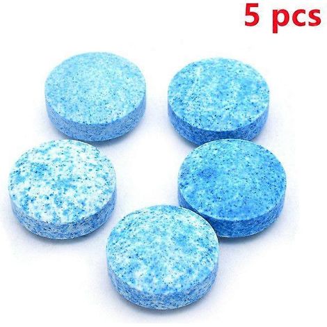 20 pastilles de nettoyant concentré solide pour vitres de voiture, cuisine et cuisine, pour éliminer les graisses et les traces de doigts. Couleur : marron. (1/5)