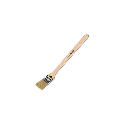 PENNELLO RADIATORE SETOLA BIONDA SERIE 593- - mm.50 - manico in plastica simil-legno - 12 pezzi CINGHIALE