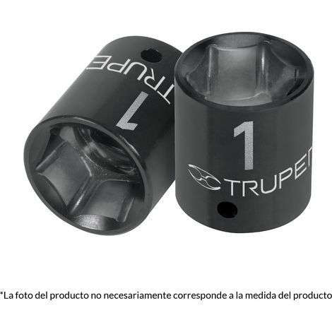 Llave vaso de impacto, cuadro 1/2" - 13 mm