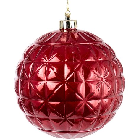 ARPIMEX Sfera di Natale D 150 Mm Plastica Rosso