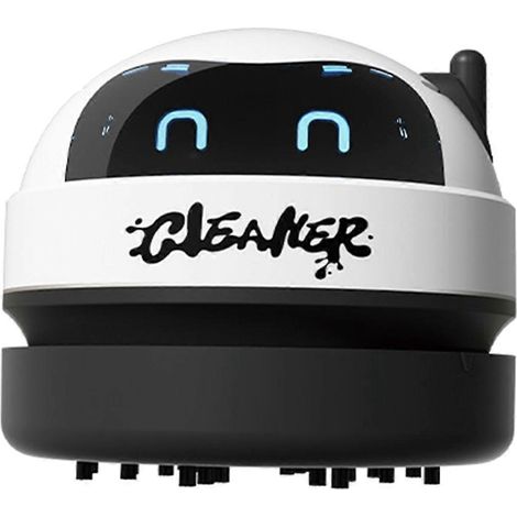 Mini aspirateur de bureau portable USB noir (1/5)