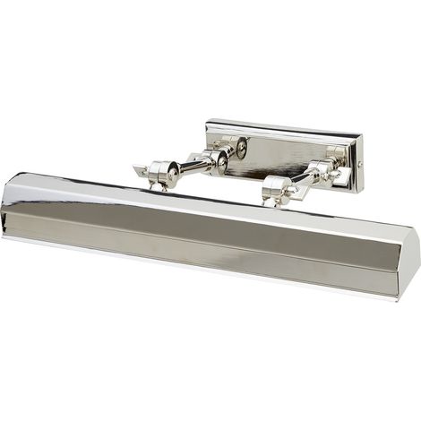 Elstead Chawton - 2 Light Medium Picture Wandleuchte Nickel poliert, E14 (1/4)