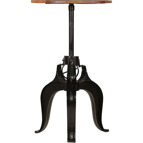 Maison Exclusive - Table de bar Bois de récupération massif 60x(76-110) cm (1/5)