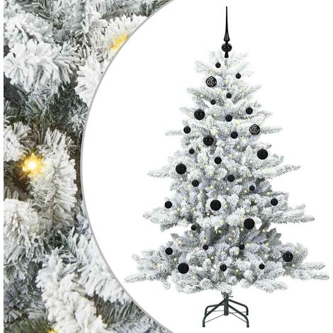 vidaXL Albero di Natale Artificiale con Rami Pieghevoli 150 cm PVC (1/5)