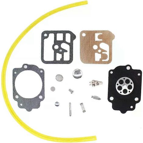 Kit di guarnizioni per la riparazione del diaframma (compreso il tubo flessibile), adatto per Sachs Dolmar 112 113 114 116 117 119 120, completo di attrezzi e accessori.