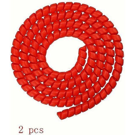 Gaine de câble spiralée (lot de 2), protection anti-poussière et anti-rayures pour faisceau de câbles de scooters électriques, vélos et motos. (1/5)