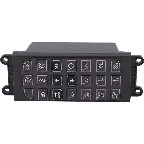Panneau de contrôleur de climatiseur pour pelle PC 14568905, commande AC pour EC120D EC140D EC160D 480 (1/5)