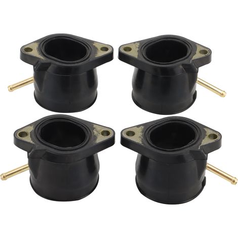 4-piece set: YAMAHA YZF600R intake manifold connection hose for carburetor, original part number 4JH-13586 4JH-13596, intake manifold gasket (1/5)