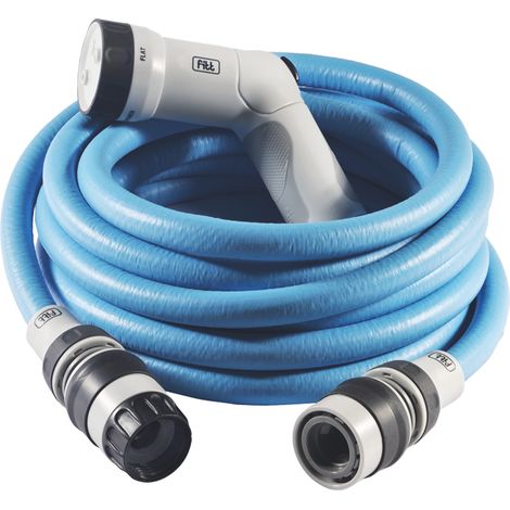 Manguera extensible ikon azul hasta 10 m con accesorios