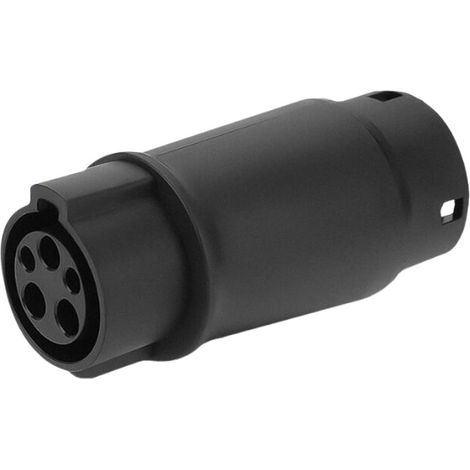 Adaptador de cargador para vehículos eléctricos de tipo 1 a tipo 2 (SAE J1772 a IEC62196)