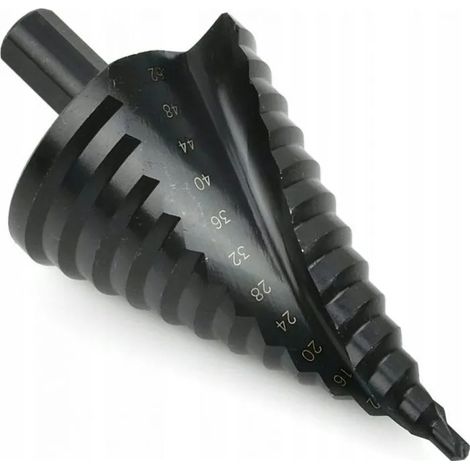 Stufenbohrer Geko step drill bit 4-52 mm TiAlN 82 mm (1/2)