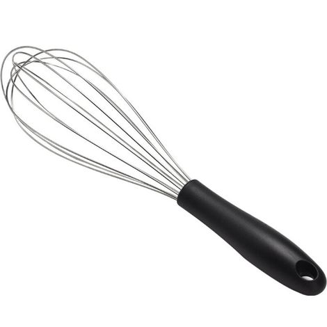 Fouet ballon en acier inoxydable, fouet manuel, mélangeur à pâte à œufs, cuisine (1/4)
