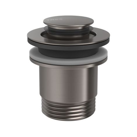 Bonde de vidage Click‑clack Simple‑rapid pour lavabo Graphite - TRES 24284002GR