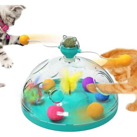 Coffre au trésor pour chat, jouet interactif pour chats d'intérieur (1/5)