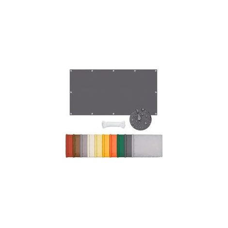 (Gris Foncé, 0.9 2m)Voile D'ombrage Rectangulaire Imperméable, Toile D'ombrage Rectangulaire, 95% UV Protection, Voiles D'ombrage pour Patio avec Oeillets, pour Terrasse Balcon Jardin Exterieur (1/5)