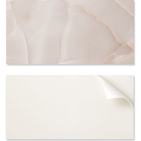 Panel decorativo de vinilo con gr谩ficos para cocina o ba帽o, 120x60 cm, dise帽o de piedra natural.