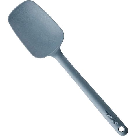 MASTRAD - Spatola - Cucchiaio - Preparazione Cottura Miscelare - Uniblocco - In Silicone - Non graffiare le pentole - Grigio (1/5)
