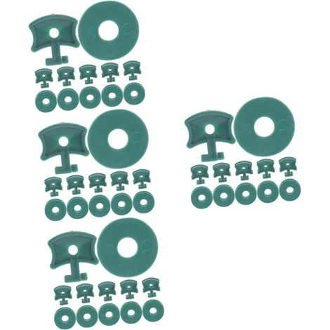 200ensembles Clips Torsadés pour Fixation De Plantes avec Rondelles Accessoires De Jardinage pour Suspendre Pots Et Isolation Et (1/5)