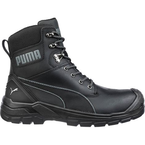 Chaussures de sécurité montantes Puma Conquest BLK CTX High S3 WR HRO SRC Noir 43. (1/10)