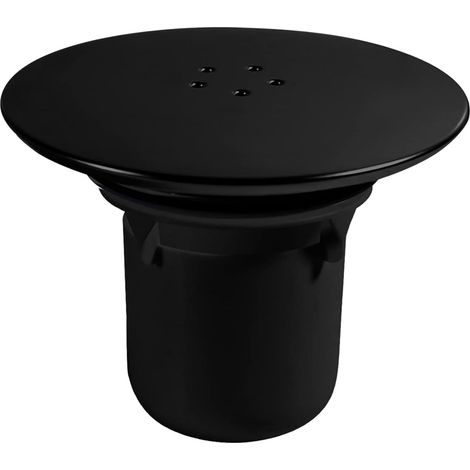 Bonde de Douche Noire 90 mm/115 mm Anti-Odeur (1/5)