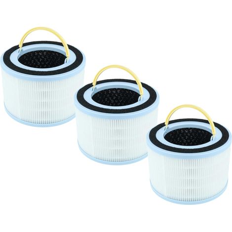 vhbw 3x H13 Filter kompatibel mit Levoit Sprout LAP-B851 Luftreiniger - Ersatz-Filter