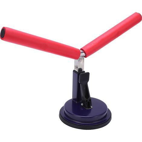 Support de toit universel rouge pour kayak, canoë, surf et snowboard - Porte-charges lourd pour voiture (1/5)