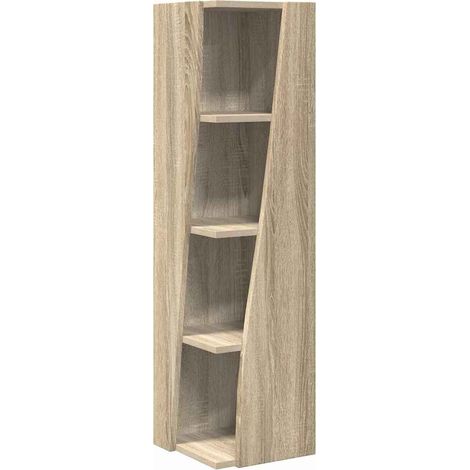 Maison Exclusive - Mobile angolare Rovere Sonoma 27,5x27x102cm Legno multistrato
