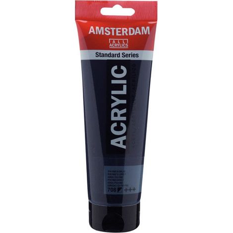 Peinture Acrylique en tube - Gris de Payne - 708 - Amsterdam - 250ml