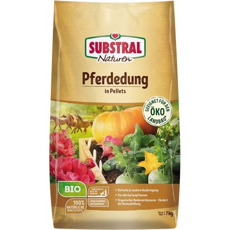 Substral Naturen Pferdedung Bio 7 kg Dünger