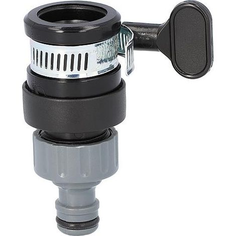 Raccordement universel pour robinet sans filetage, avec diam. ext. 14-17mm