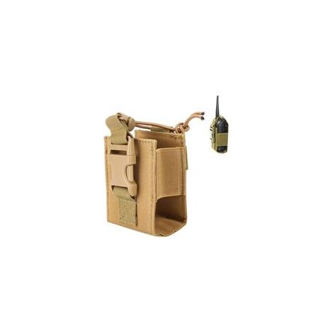 Pochette de Phone Tactique, Portable Tactique Militaire Talkie-walkie Sac Pochette Radio Porte Cas Replacement pour Les de Plein Air (1/5)