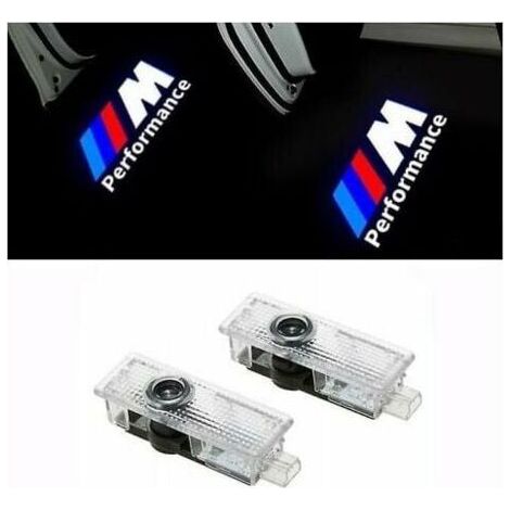 RedBen UG 2pcs Welcome Light convient à Bmw Bmw Car Led Laser Projection Light Logo Door Light Modified Lighting Atmosphere Lightstyle 10