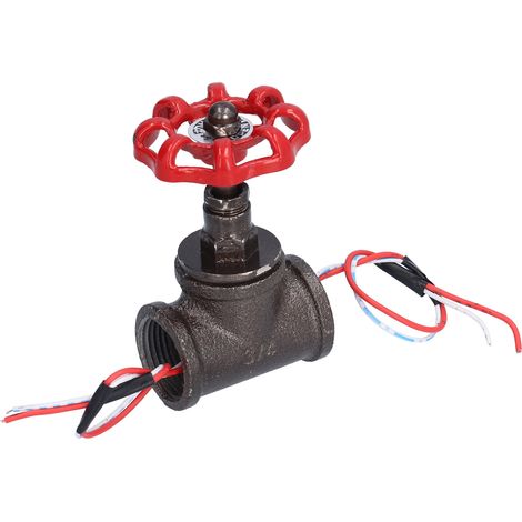 Vintage 3/4-Zoll-Drehschalter mit Absperrventil und elektrischem Kabel für Steampunk-Tischlampen (1/5)