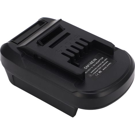 Adaptateur pour batterie au lithium DCB180 DCB200 DCB201 DCB203 DCB203BT DCB204 DCB206 DCB606 DCB609 18 V 20 V vers Einhell 18 V (1/5)