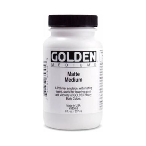 Médium mat Golden