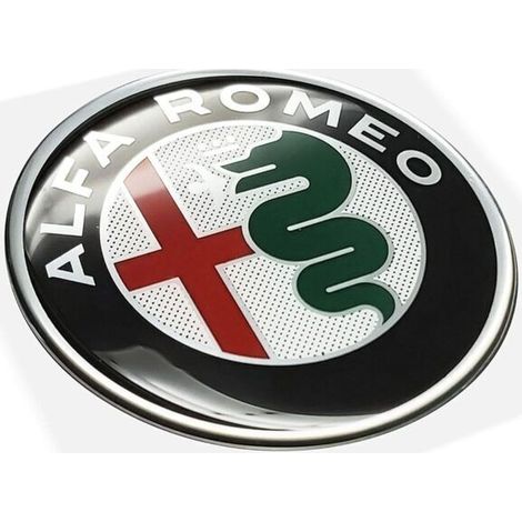 Autocollant 3D Alfa Romeo Logo, 40 mm (1/4)