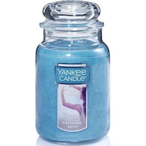 Candela Yankee Candle in barattolo grande, profumata ai raggi del sole, 623 g