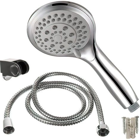Pommeau de douche avec flexible - Poignée de douche-AquaForge (1/5)