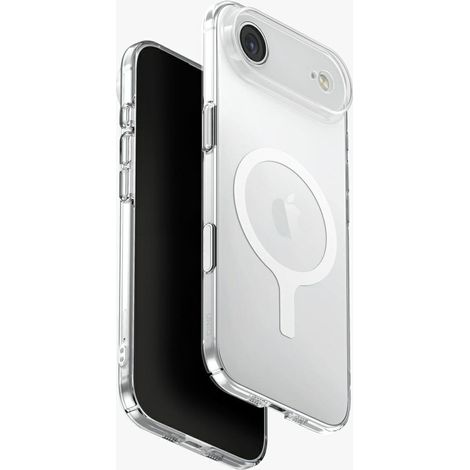 Funda UNIQ Airsuit para iPhone Air con carga Magclick transparente (1/5)