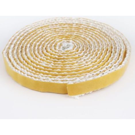 Joint plat autocollant (blanc) 10 x 2 mm - 2.50 m