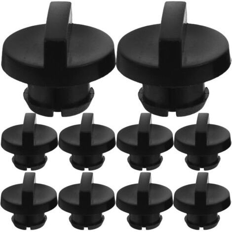 Pair Kit de 10 Pièces pour Boîtier de Filtre à Air de Tronçonneuse Écrous de Blocage Vis et Boutons de Protection Compatible Tronçonneuses à Essence pour Entretien et Protection du (1/5)