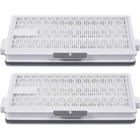Filtre Aspirateur Air Clean Plus 50 pour Miele Complete C3 Powerline S8340 Filtre d'aspirateur, Air Clean SF-HA 50 pour Complete C2 C3 Compact C1 C2, lot de 2 (1/5)
