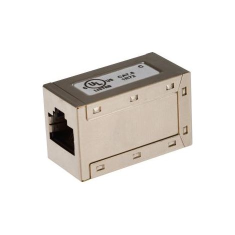 Axis 5503-771 changeur de genre of gender for cable RJ-45 Polished steel